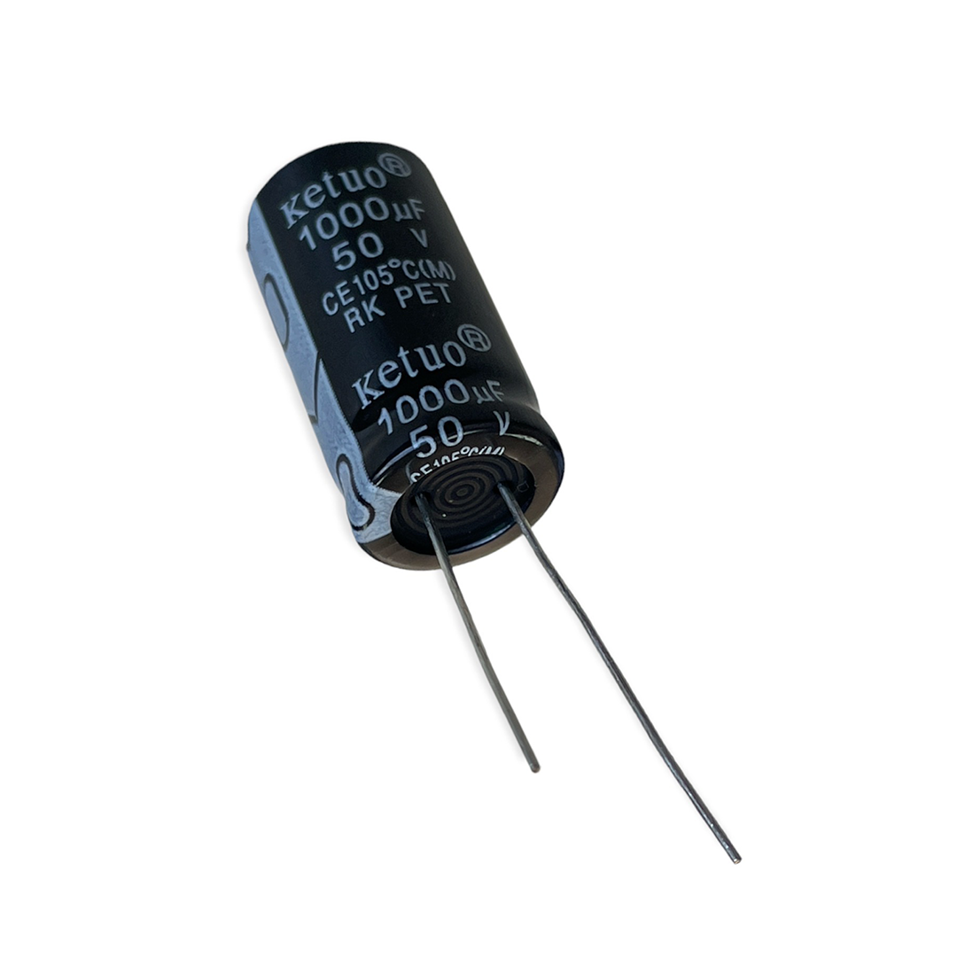 CAPACITOR ELETROLITICO RADIAL 1000UF 50V